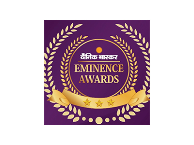Dainik Bhaskar Award for Professional excellence in the medical field and health care services.